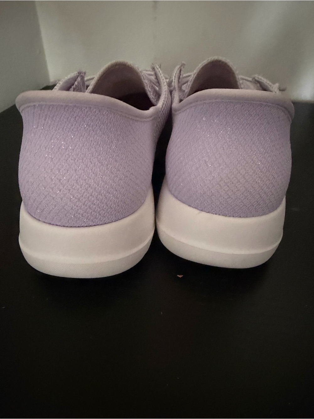 Skechers Women's Lavender Slip-On Mesh Sneakers - Picture 8 of 9